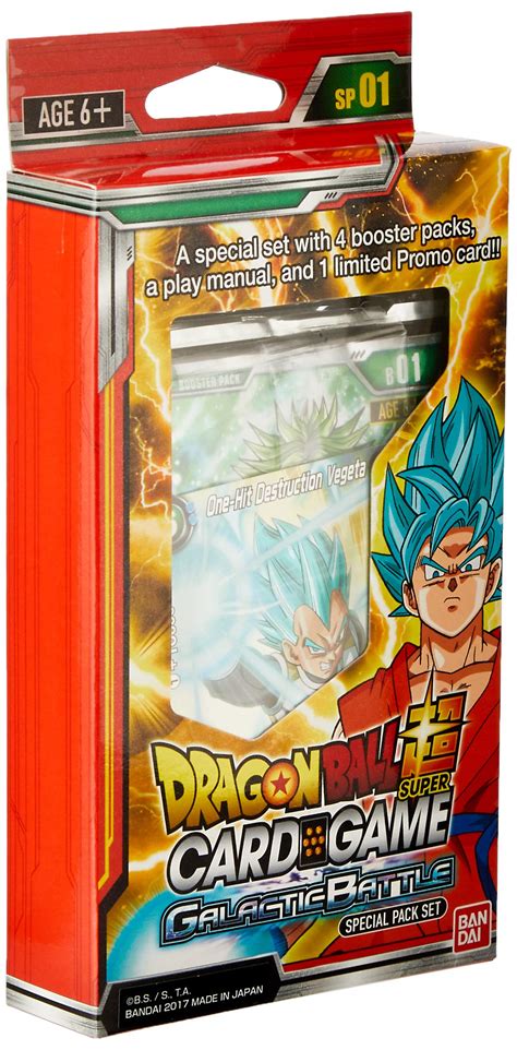 This is the new ebay. Dragon Ball Z Super Galactic Battle TCG Special Pack English- Buy Online in United Arab Emirates ...