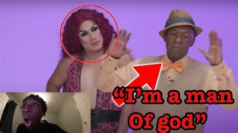 black grandpa rage quits on trans dance partner grandpas and drag queens try to work together