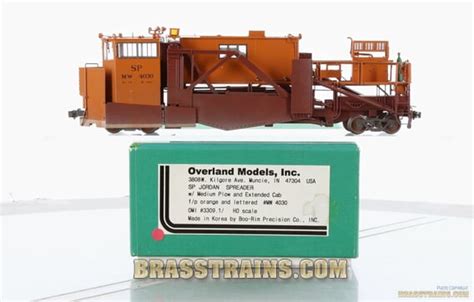 Brass Guide Price And Data Guide For Ho Scale Jordan Spreader Southern