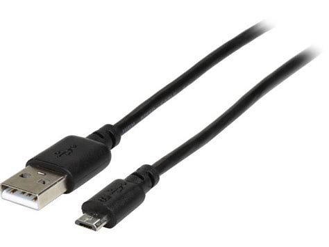 Link Depot Fld Musb 6bk Micro Usb To Usb A Cable