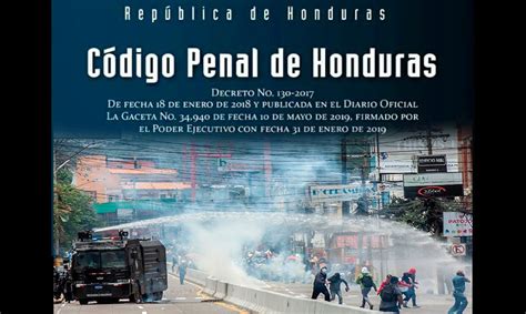Nuevo Código Penal Sigue Siendo Un Fantasma Para Los Hondureños