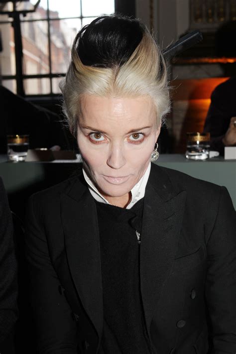 Daphne Guinness Stars Show Off On Trend Beauty Looks At London