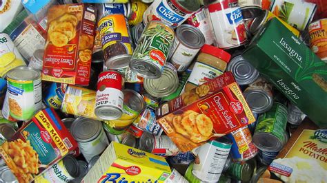 Some pantry items will be available on a table outside the dining area. Food Drive and Collecting Donation | Muslim Food Bank ...