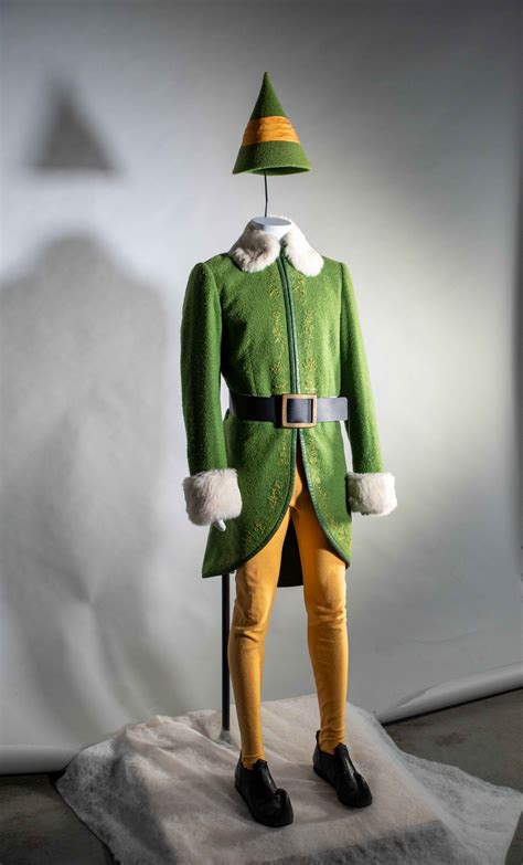 Buddy The Elf Costume Worn By Will Ferrell In Elf 2003 Added To