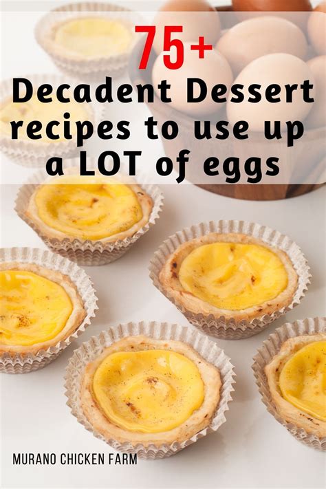 Desserts That Use A Lot Of Eggs Recipes That Use A Lot Of Eggs