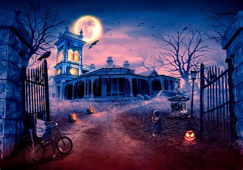Halloween House Wallpaper