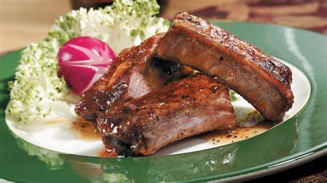 Just be warned, the smell in your house will make you drool! Pork Riblets with Honey-Pepper Glaze Recipe - Pillsbury.com
