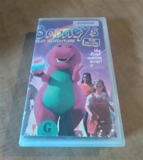 Barneys Great Adventure ©1998 Barneys 1st Movie Buy 2 Get 1 Free Vhs