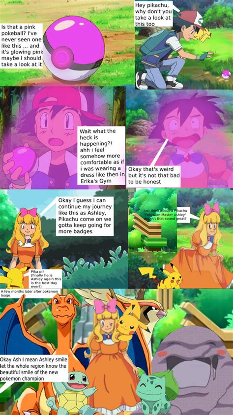 Pokemon What If Ash Continued Journey As Ashley By Cooki45 On Deviantart