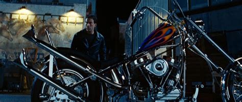 Harley Davidson Panhead In Ghost Rider 2007