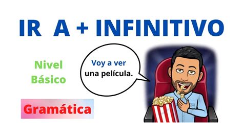 Ir A Infinitivo En Español Nivel Básico Gramática Futuro Youtube