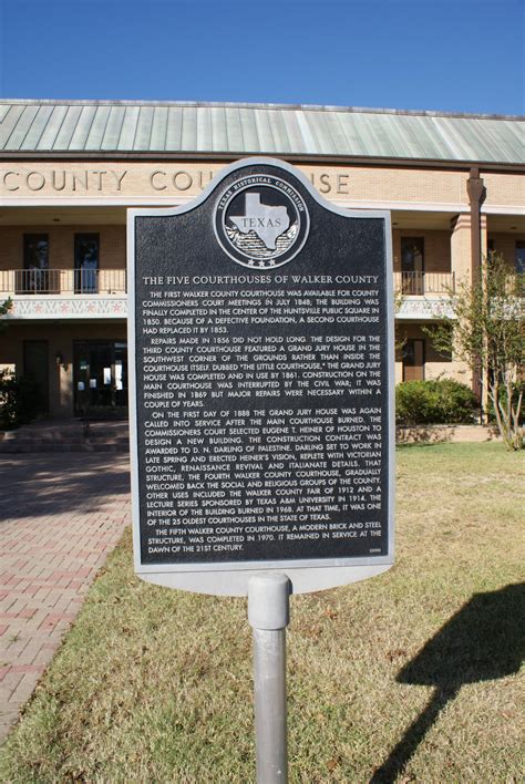 [The Five Courthouses of Walker County] - Side 1 of 1 - The Portal to