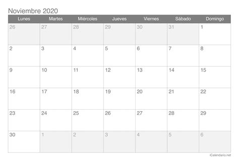 Calendario Jul 2021 Calendario De Noviembre Y Diciembre 2020