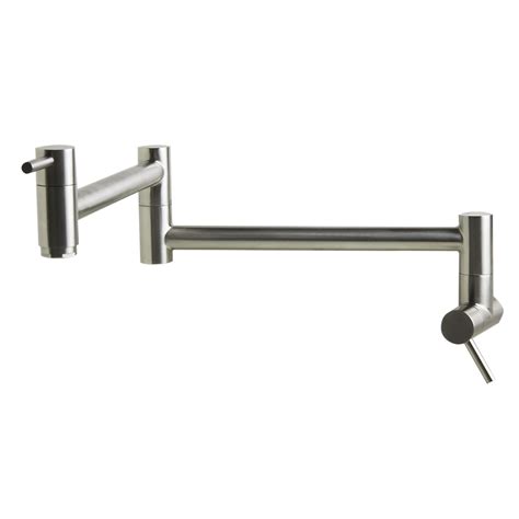 In addition to the kitchen sink it is used as accessory for shower faucet ,plumbing fixture for bath tubs etc also. Retractable Pot Filler Kitchen Faucet | Wayfair