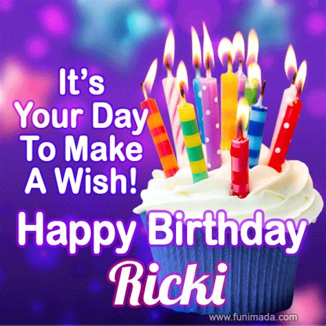 it s your day to make a wish happy birthday ricki — download on