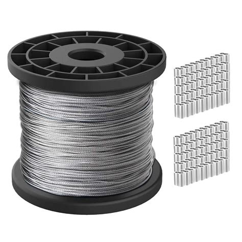 116 Wire Rope 304 Stainless Steel Wire Cable 100m328ft Length