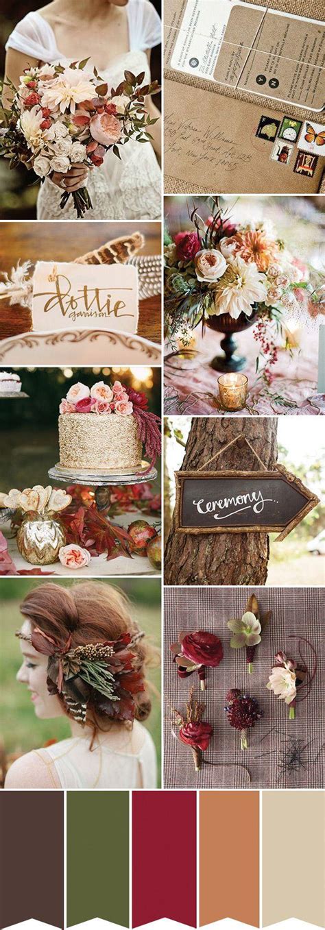 Wedding Theme Rustic Chic Autumn Wedding Inspiration 2423967