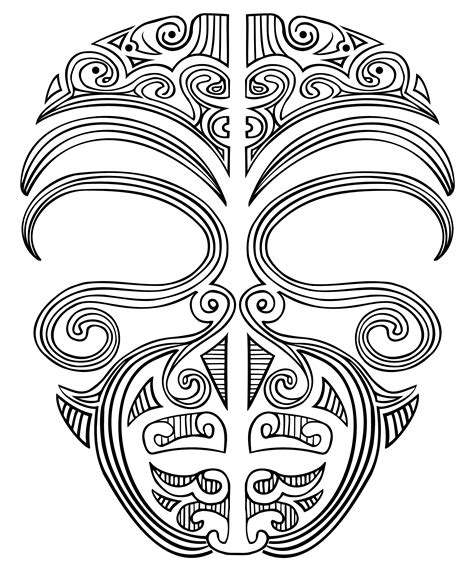 Ta Moko Face Tattoo Maori Mask Maori Tattoos Maori Tattoo Frau