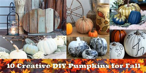 10 Creative Diy Pumpkins To Create This Fall Resin Crafts
