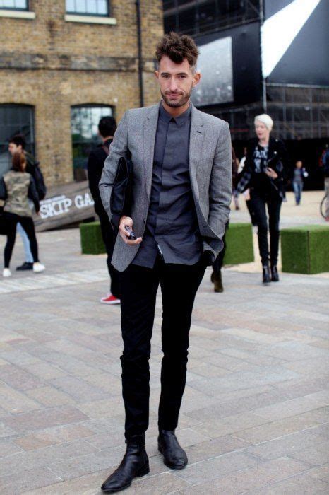 But it wasn't until the 1970s that it was given a rugged dms overhaul. Something as simple as teaming a grey wool blazer jacket ...