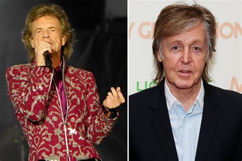 Mick Jagger Blasts Paul Mccartney For Claiming The Beatles Were Bigger Than The Rolling Stones