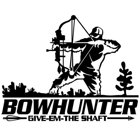 Bowhunter At Draw Decal Bowhunter Decal 1212 Waterfowldecals