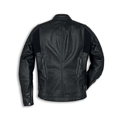 Leather Jacket Ducati Black Rider