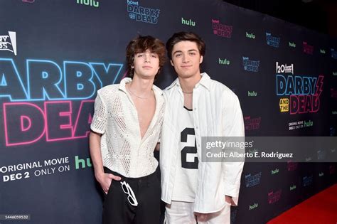 Avi Angel And Asher Angel Attend The Darby And The Dead Special News Photo Getty Images