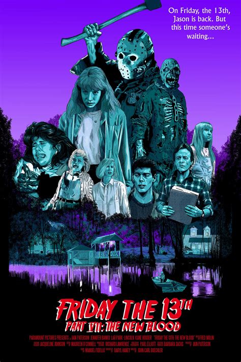 Friday The 13th Part Vii The New Blood 1988 Rmovieposterfans