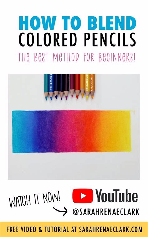 How To Blend Colored Pencils Best Method For Beginners Video