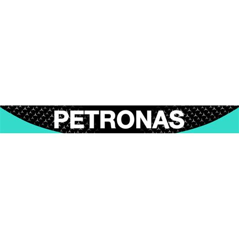 Petronas Helmet Visor Sunstrip Laminated Decal Cafe Racer Bretagne
