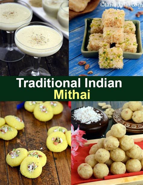 Traditional Indian Mithai Recipes Indian Desserts Indian Sweets