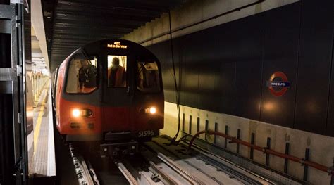 London Underground Runs First Tube Trains On The Northern Line Extension