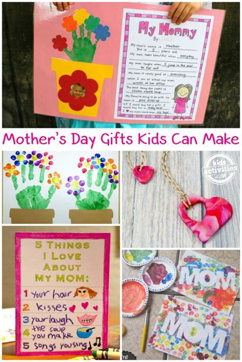 Mothers day gifts for kindergarteners to make. DIY Mother's Day Gifts for Kids to Make That Mom Will Love!