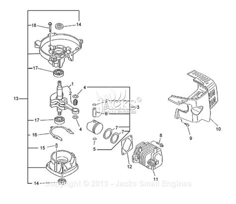 Detroit diesel engines service manuals pdf, spare parts catalog, fault codes and wiring diagrams. Echo HC-1600 Type 1 Parts Diagram for Engine, Crankcase, Cover