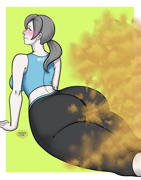 Rule 34 Ass Blush Fart Fart Fetish Wii Fit Trainer 8341777