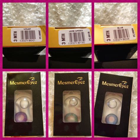 Taras Treats Mesmereyez Contact Lenses