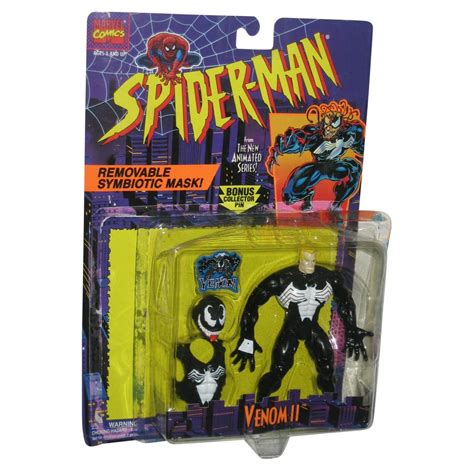 Marvel Spider Man The Animated Series Venom Ii 1995 Toy Biz Action Figure