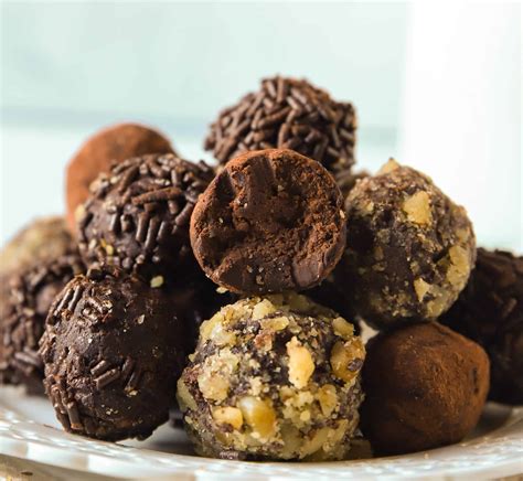 Dark Chocolate Truffles Recipe Only 3 Ingredients Boston Girl Bakes
