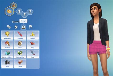 Sims 4 Base Game Personality Traits