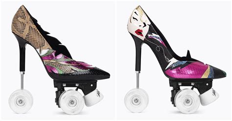 Were Not Sure What To Think Of These Very Expensive Roller Skate Stilettos Metro News