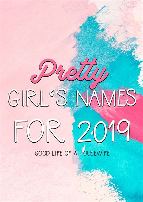 Unique And Pretty Baby Girl Names For Good Life Of A Housewife