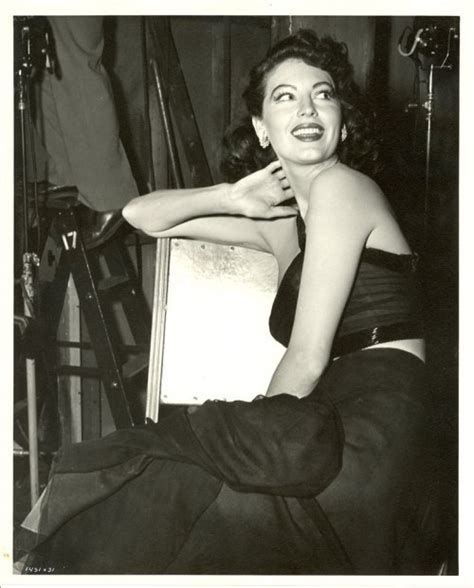 Ava Gardner A Face Like No Other A Candid Shot Of Ava Relaxing On