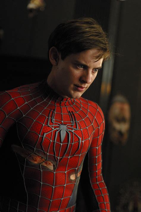 Daily Raimi Spider Man On Twitter Battle Damaged Suit Spider Man