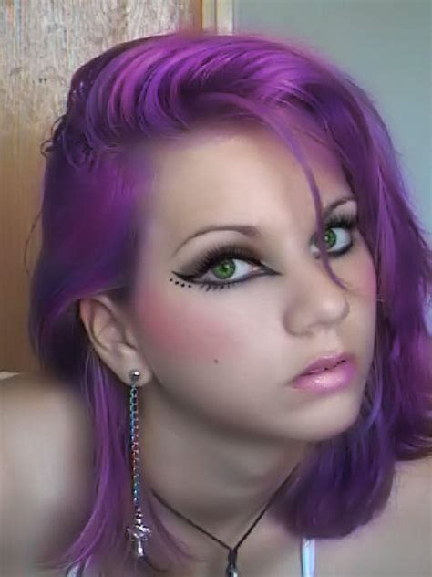 Purple Hair By Pink Ilusion On Deviantart