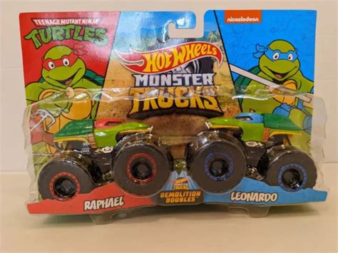 TEENAGE MUTANT NINJA Turtles Hot Wheels Monster Trucks Raphael
