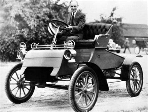 A Photo Of The First Car Ford Built In 1903 Funcage