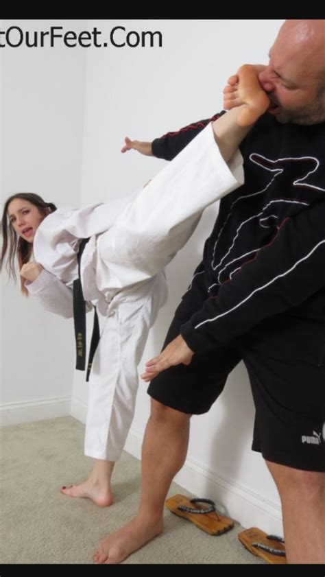 Karate Girl Self Defense Woman Face Martial Arts Kicks Lab Coat Female Jackets Beauty