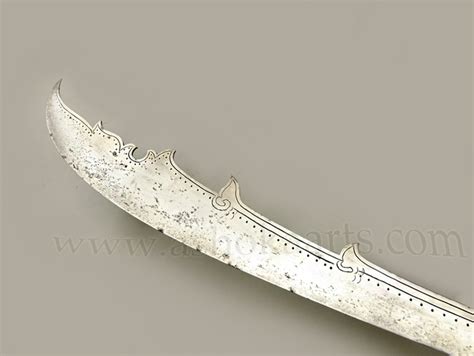 Superb Massive Lanna Dha Or Darb Sri Gun Chai Sword From Northern