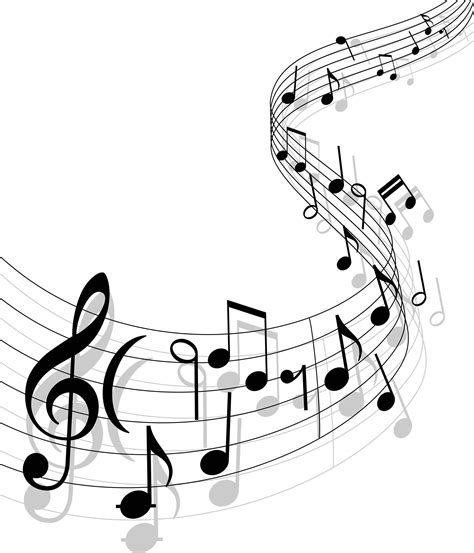 Free Music Notes Clipart Transparent Background Download Free Music